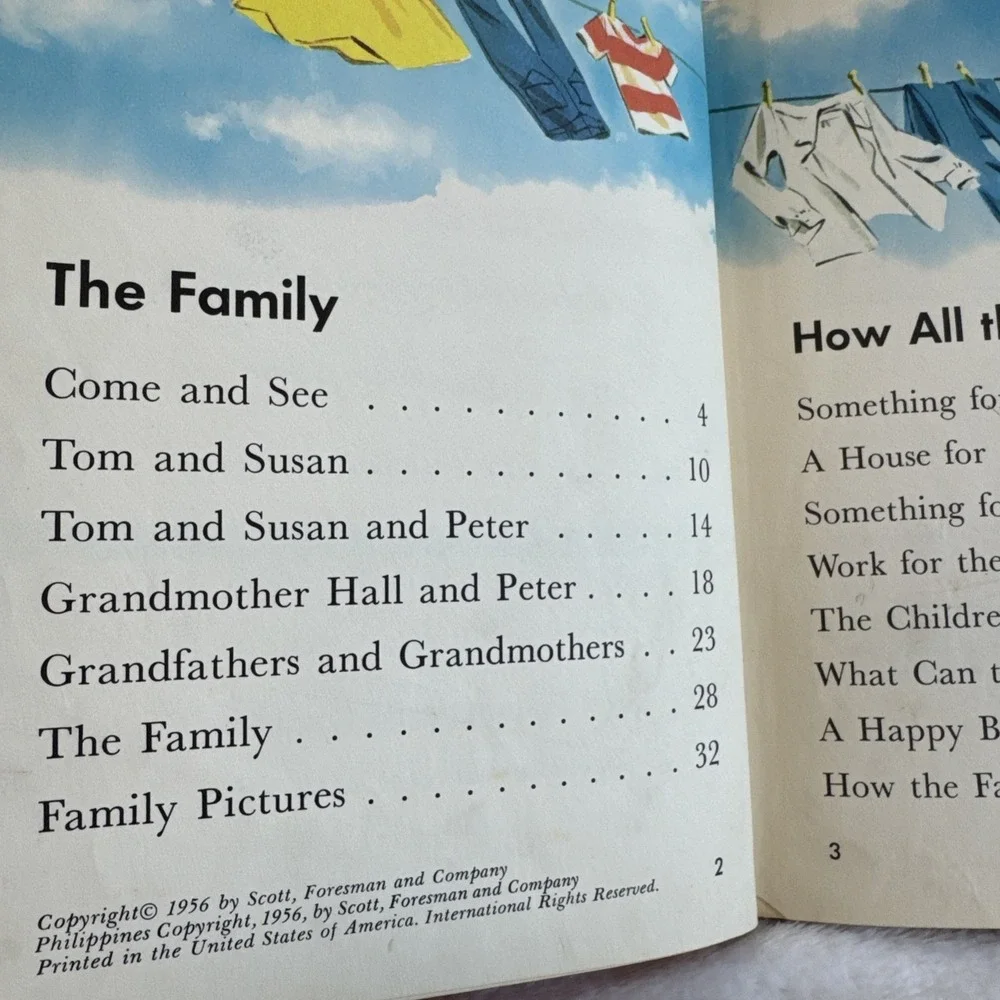 At Home‎ Book 3 1956 Grade 1 Scott Foresman Basic Social Studies